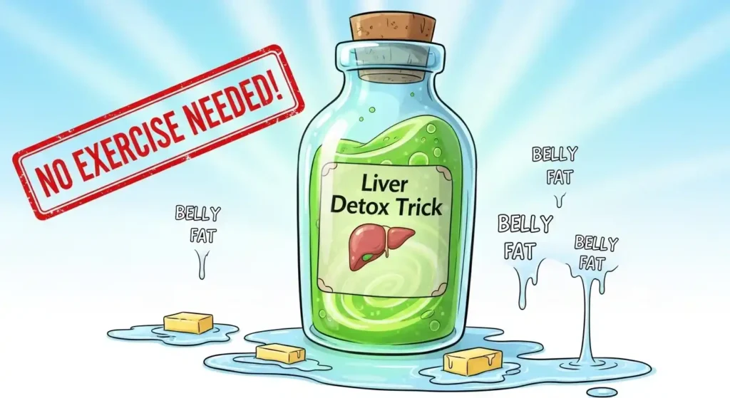 This Liver Detox Trick Melts Belly Fat Fast, No Exercise Needed!